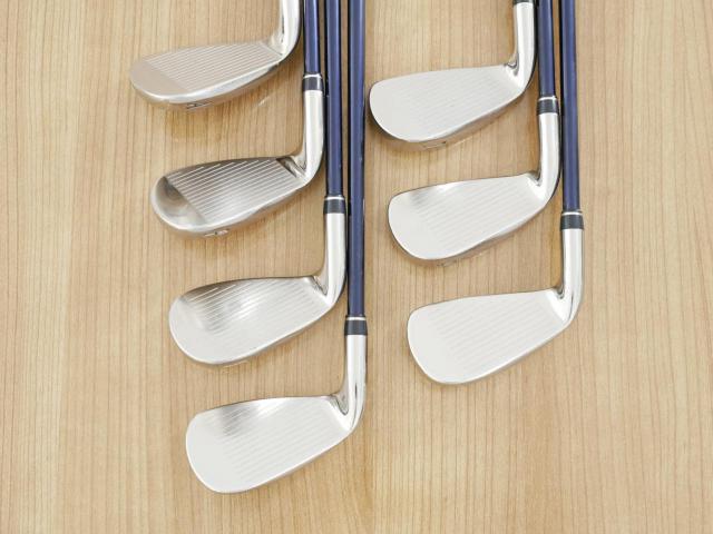 Iron set : Daiwa : **มีตำหนิ** ชุดเหล็ก Daiwa GIII (รุ่นท๊อปสุด หน้าเด้งสุดๆ ใบใหญ่ ตีไกล) มีเหล็ก 5-Pw,Aw (7 ชิ้น) ก้านกราไฟต์ Flex SR