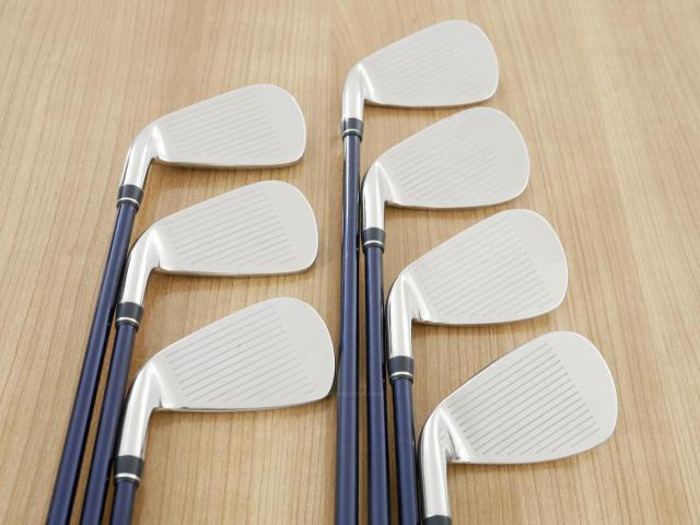 Iron set : Daiwa : **มีตำหนิ** ชุดเหล็ก Daiwa GIII (รุ่นท๊อปสุด หน้าเด้งสุดๆ ใบใหญ่ ตีไกล) มีเหล็ก 5-Pw,Aw (7 ชิ้น) ก้านกราไฟต์ Flex SR