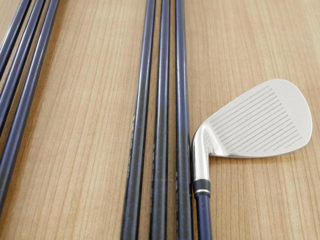 Iron set : Daiwa : **มีตำหนิ** ชุดเหล็ก Daiwa GIII (รุ่นท๊อปสุด หน้าเด้งสุดๆ ใบใหญ่ ตีไกล) มีเหล็ก 5-Pw,Aw (7 ชิ้น) ก้านกราไฟต์ Flex SR