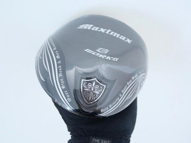 Head only : All : **ของใหม่ ยังไม่แกะพลาสติก** หัวไดรเวอร์ Works Golf Elegant Maximax (รุ่นล่าสุด หน้าเด้งเกินกฏ หัว 480cc.) Loft 11.5