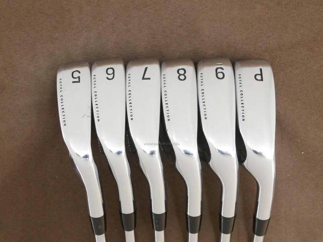 Iron set : Other Brand : ชุดเหล็ก RC Royal Collection FD Forged มีเหล็ก 5-Pw (6 ชิ้น) ก้านเหล็ก NS Pro 950 Flex R