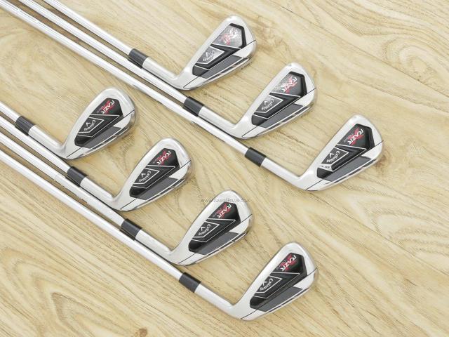 Iron set : Callaway : ชุดเหล็ก Callaway RAZR X Tour มีเหล็ก 4-Pw (7 ชิ้น) ก้านเหล็ก NS Pro 950 Flex R