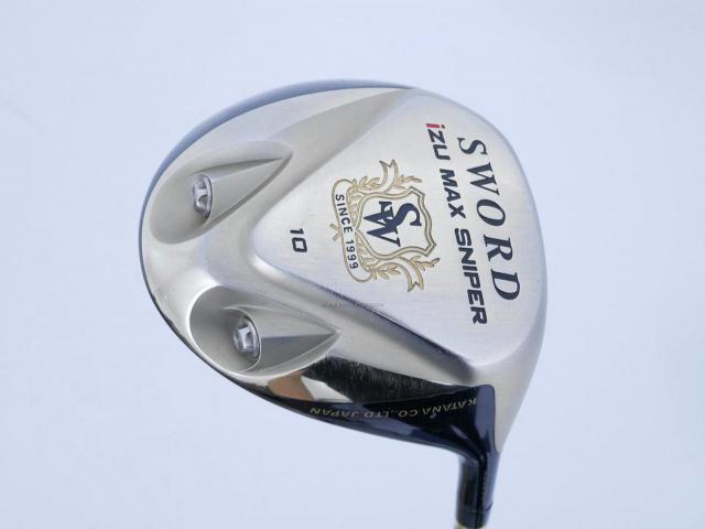 Driver : Katana : ไดรเวอร์ Katana Sword Izu Max Sniper (รุ่นหน้าบางและเด้งสุดๆ พอกับ Max Cor) Loft 10 Flex R