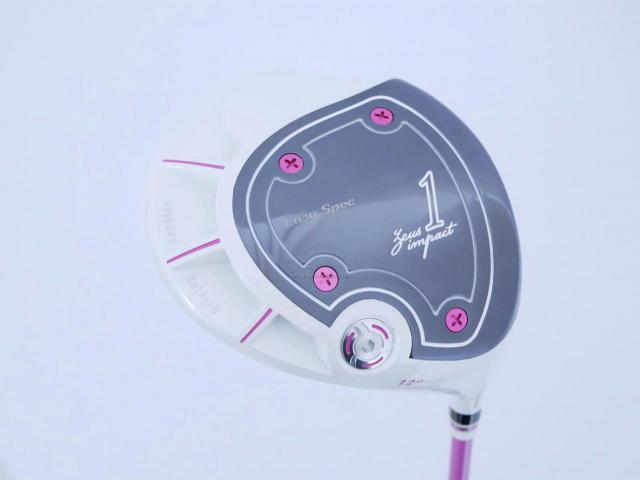 Lady club : All : ไดรเวอร์ Kasco ZEUS Impact Easy Spec Hi-Cor (รุ่นปี 2020 หน้าเด้งเกินกฏ หัวขนาด 480cc.) Loft 12 Flex L