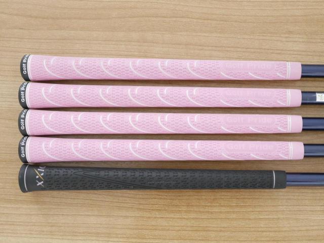 Lady club : All : ชุดเหล็ก XXIO Impact Power Matching 5 มีเหล็ก 7-Pw,Aw (5 ชิ้น) ก้านกราไฟต์ MP-500 Flex L