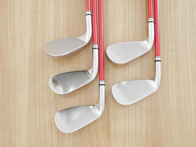 Iron set : XXIO : ชุดเหล็ก XXIO 8 Red (ใบใหญ่ ตีง่าย ไกล) มีเหล็ก 7-Pw,Aw (5 ชิ้น) ก้านกราไฟต์ MP-800 Flex R