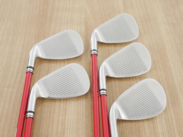 Iron set : XXIO : ชุดเหล็ก XXIO 8 Red (ใบใหญ่ ตีง่าย ไกล) มีเหล็ก 7-Pw,Aw (5 ชิ้น) ก้านกราไฟต์ MP-800 Flex R