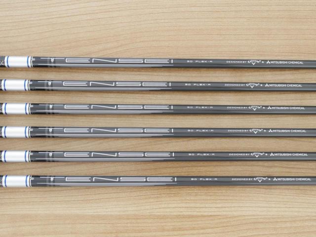 Iron set : Callaway : ชุดเหล็ก Callaway Paradym Ai Smoke (ออกปี 2024 ตีง่ายมาก ไกล Japan Spec.) มีเหล็ก 6-Pw,Aw (6 ชิ้น) ก้านกราไฟต์ Fujikura TENSEI 50 Flex R