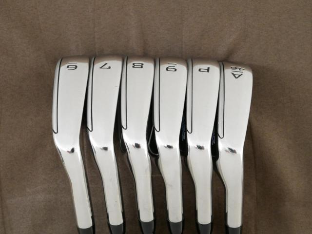 Iron set : Callaway : ชุดเหล็ก Callaway Paradym Ai Smoke (ออกปี 2024 ตีง่ายมาก ไกล Japan Spec.) มีเหล็ก 6-Pw,Aw (6 ชิ้น) ก้านกราไฟต์ Fujikura TENSEI 50 Flex R