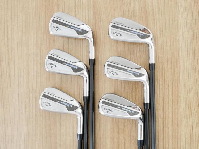 Iron set : Callaway : ชุดเหล็ก Callaway Paradym Ai Smoke (ออกปี 2024 ตีง่ายมาก ไกล Japan Spec.) มีเหล็ก 6-Pw,Aw (6 ชิ้น) ก้านกราไฟต์ Fujikura TENSEI 50 Flex R