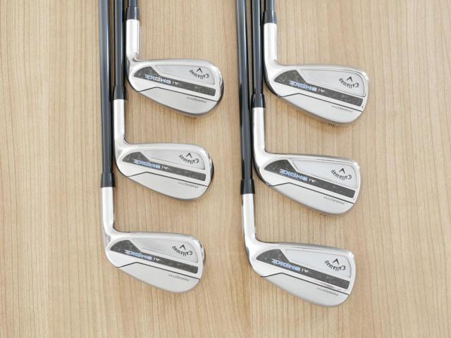 Iron set : Callaway : ชุดเหล็ก Callaway Paradym Ai Smoke (ออกปี 2024 ตีง่ายมาก ไกล Japan Spec.) มีเหล็ก 6-Pw,Aw (6 ชิ้น) ก้านกราไฟต์ Fujikura TENSEI 50 Flex R