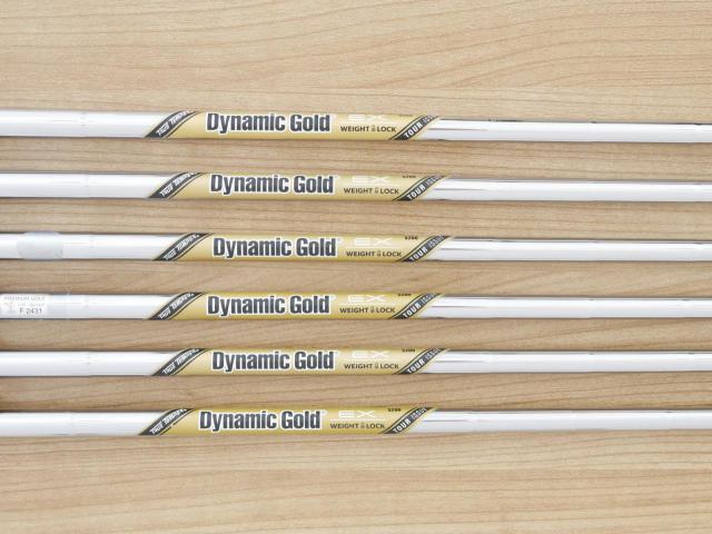 Iron set : Taylormade : ชุดเหล็ก Taylormade P770 Forged (รุ่นปี 2023 นุ่ม แน่น)  มีเหล็ก 5-Pw (6 ชิ้น) ก้านเหล็ก Dynamic Gold EX Weight Lock Tour Issue S200