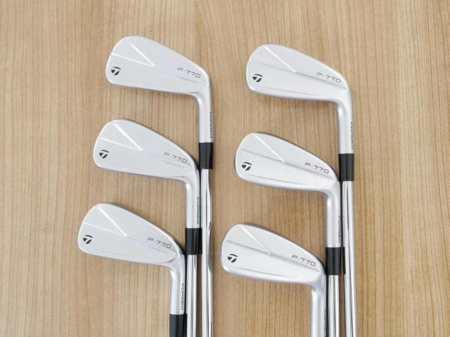 Iron set : Taylormade : ชุดเหล็ก Taylormade P770 Forged (รุ่นปี 2023 นุ่ม แน่น)  มีเหล็ก 5-Pw (6 ชิ้น) ก้านเหล็ก Dynamic Gold EX Weight Lock Tour Issue S200