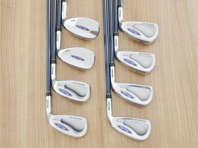 Iron set : Maruman : ชุดเหล็ก Maruman Metabio AG-30 (หน้า Maraging เด้ง) มีเหล็ก 5-Pw,Aw,Sw (8 ชิ้น) ก้านกราไฟต์ Flex R