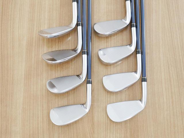 Iron set : Maruman : ชุดเหล็ก Maruman Metabio AG-30 (หน้า Maraging เด้ง) มีเหล็ก 5-Pw,Aw,Sw (8 ชิ้น) ก้านกราไฟต์ Flex R