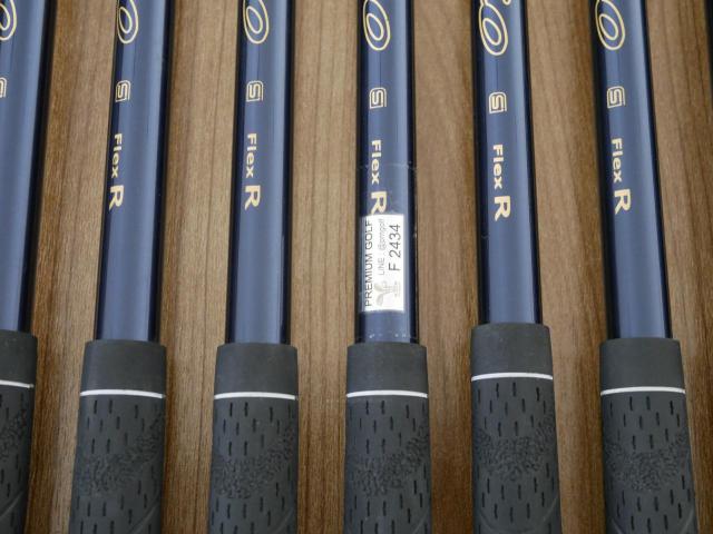 Iron set : Maruman : ชุดเหล็ก Maruman Metabio AG-30 (หน้า Maraging เด้ง) มีเหล็ก 5-Pw,Aw,Sw (8 ชิ้น) ก้านกราไฟต์ Flex R