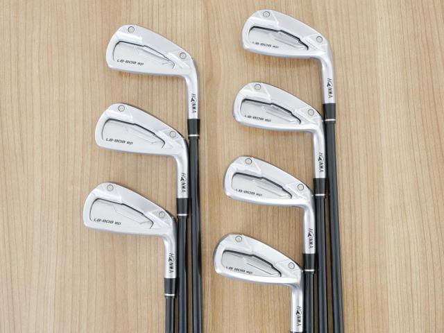 Iron set : Honma : ชุดเหล็ก Honma LB-808 EP (หน้าเด้ง) มีเหล็ก 5-11 (7 ชิ้น) ก้านกราไฟต์ Honma Vizard 53 Flex SR