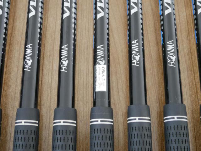 Iron set : Honma : ชุดเหล็ก Honma LB-808 EP (หน้าเด้ง) มีเหล็ก 5-11 (7 ชิ้น) ก้านกราไฟต์ Honma Vizard 53 Flex SR