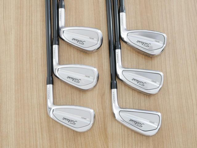 Iron set : Titleist : ชุดเหล็ก Titleist T200 Forged (รุ่นล่าสุด ออกปี 2023 Japan Spec) มีเหล็ก 6-Pw,48 (6 ชิ้น) ก้านกราไฟต์ Mitsubishi TENSEI AM2 Flex S