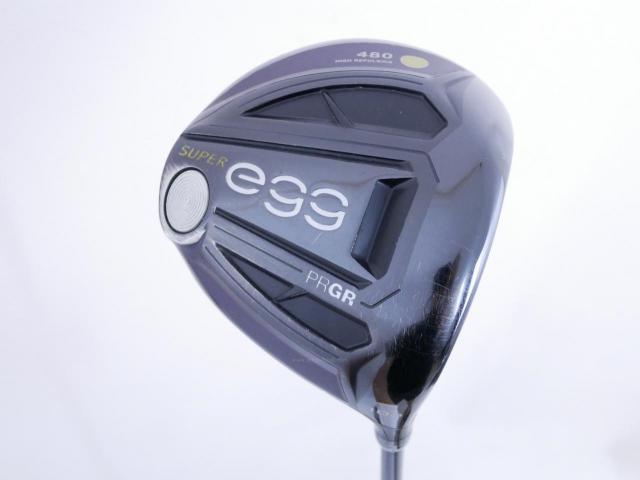 Driver : PRGR : ไดรเวอร์ PRGR Super EGG 480cc. (ปี 2021 หน้าเด้งเกินกฏ ตีไกลมาก) Loft 10.5 Flex R (M-37)