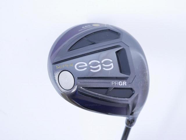Driver : PRGR : ไดรเวอร์ PRGR Super EGG 480cc. (ปี 2021 หน้าเด้งเกินกฏ ตีไกลมาก) Loft 10.5 Flex R (M-37)