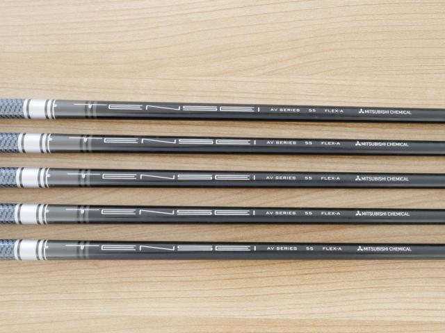 Iron set : Callaway : ชุดเหล็ก Callaway Mavrik Pro (ออกปี 2020) มีเหล็ก 6-Pw (5 ชิ้น) ก้านกราไฟต์ Fujikura TENSEI 55 Flex A