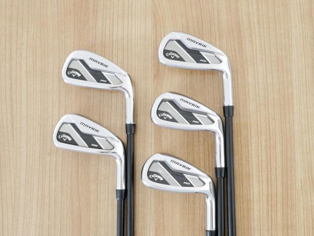Iron set : Callaway : ชุดเหล็ก Callaway Mavrik Pro (ออกปี 2020) มีเหล็ก 6-Pw (5 ชิ้น) ก้านกราไฟต์ Fujikura TENSEI 55 Flex A