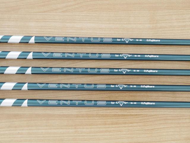 Iron set : Callaway : ชุดเหล็ก Callaway ELYTE (รุ่นล่าสุด ออกปี 2025 ตีง่ายมาก ไกล Japan Spec.) มีเหล็ก 6-Pw (5 ชิ้น) ก้านกราไฟต์ Fujikura VENTUS 5 Flex R