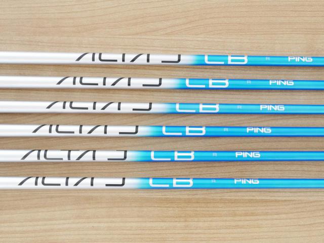 Iron set : Ping : ชุดเหล็ก Ping G440 (รุ่นล่าสุด ออกปี 2025 Japan Spec. ใบใหญ่ ง่าย ไกล) มีเหล็ก 6-W,45 (6 ชิ้น) ก้านกราไฟต์ Ping ALTA J CB Flex R