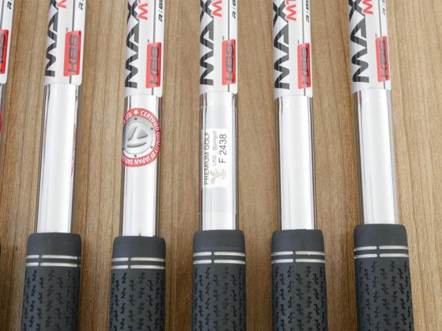 Iron set : Taylormade : ชุดเหล็ก Taylormade Stealth (ออกปี 2022 Japan Spec.) มีเหล็ก 5-Pw (6 ชิ้น) ก้านเหล็ก KBS Max MT 85 Flex R