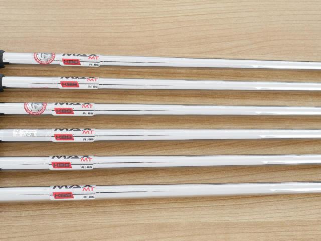Iron set : Taylormade : ชุดเหล็ก Taylormade Stealth (ออกปี 2022 Japan Spec.) มีเหล็ก 5-Pw (6 ชิ้น) ก้านเหล็ก KBS Max MT 85 Flex R