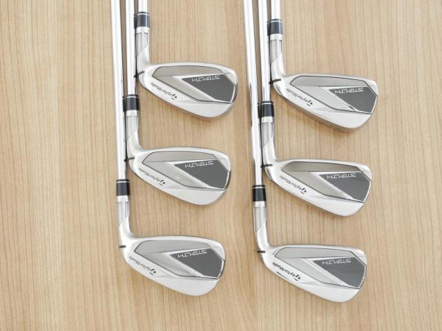 Iron set : Taylormade : ชุดเหล็ก Taylormade Stealth (ออกปี 2022 Japan Spec.) มีเหล็ก 5-Pw (6 ชิ้น) ก้านเหล็ก KBS Max MT 85 Flex R