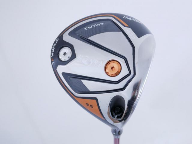 Driver : Honma : ไดรเวอร์ Honma Tour World TW747 460 (ออกปี 2019) Loft 9.5 ก้าน Honma Vizard FD-6 Flex S
