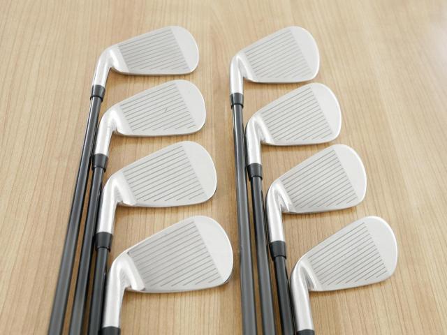 Iron set : Callaway : ชุดเหล็ก Callaway Paradym Ai Smoke HL (ออกปี 2024 ตีง่ายมาก ไกล Japan Spec.) มีเหล็ก 6-Pw,Aw,Gw,Sw (8 ชิ้น) ก้านกราไฟต์ Mitsubishi TENSEI 50 Flex R
