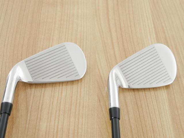 Iron set : Callaway : ชุดเหล็ก Callaway Paradym Ai Smoke HL (ออกปี 2024 ตีง่ายมาก ไกล Japan Spec.) มีเหล็ก 6-Pw,Aw,Gw,Sw (8 ชิ้น) ก้านกราไฟต์ Mitsubishi TENSEI 50 Flex R
