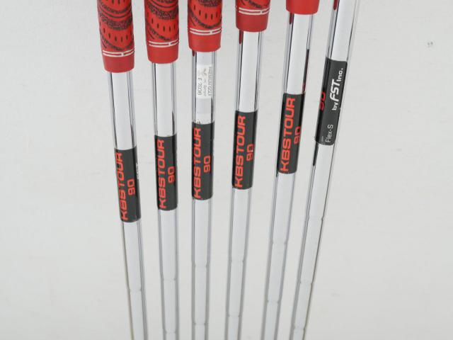Iron set : Mizuno : ชุดเหล็ก Mizuno MP-57 (Forged) มีเหล็ก 5-Pw (6 ชิ้น) ก้านเหล็ก KBS Tour 90 Flex S