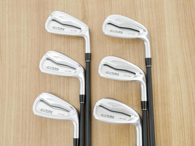 Iron set : Epon : ชุดเหล็ก EPON AF-707 Forged (รุ่นล่าสุด ปี 2024 ใบใหญ่ ตีง่าย ไกล) มีเหล็ก 6-Pw,Aw (6 ชิ้น) ก้านกราไฟต์ Fujikura TRAVIL 75 Flex R