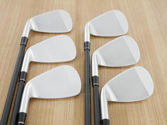 Iron set : Epon : ชุดเหล็ก EPON AF-707 Forged (รุ่นล่าสุด ปี 2024 ใบใหญ่ ตีง่าย ไกล) มีเหล็ก 6-Pw,Aw (6 ชิ้น) ก้านกราไฟต์ Fujikura TRAVIL 75 Flex R