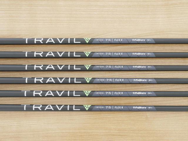 Iron set : Epon : ชุดเหล็ก EPON AF-707 Forged (รุ่นล่าสุด ปี 2024 ใบใหญ่ ตีง่าย ไกล) มีเหล็ก 6-Pw,Aw (6 ชิ้น) ก้านกราไฟต์ Fujikura TRAVIL 75 Flex R
