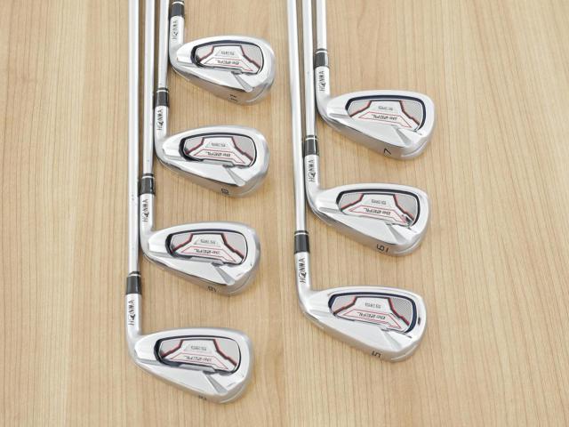 Iron set : Honma : ชุดเหล็ก Honma Bezeal 535 (ปี 2019 รุ่นนี้ใบใหญ่ที่สุดของ Honma) มีเหล็ก 5-11 (7 ชิ้น) ก้านกราไฟต์ Honma Vizard 48 Flex S