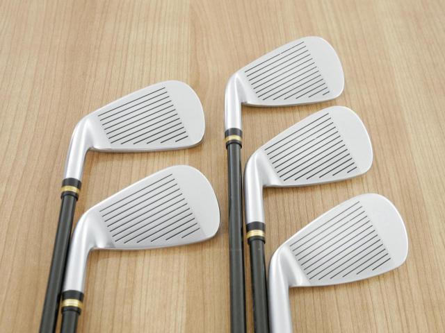 Iron set : Honma : ชุดเหล็ก Honma Beres IS-02 (หน้าเด้ง Forged) มีเหล็ก 7-11 (5 ชิ้น เทียบเท่า 6-Pw) ก้าน ARMRQ 6 (49) Flex R (2 ดาว)