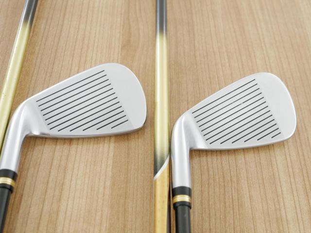 Iron set : Honma : ชุดเหล็ก Honma Beres IS-02 (หน้าเด้ง Forged) มีเหล็ก 7-11 (5 ชิ้น เทียบเท่า 6-Pw) ก้าน ARMRQ 6 (49) Flex R (2 ดาว)