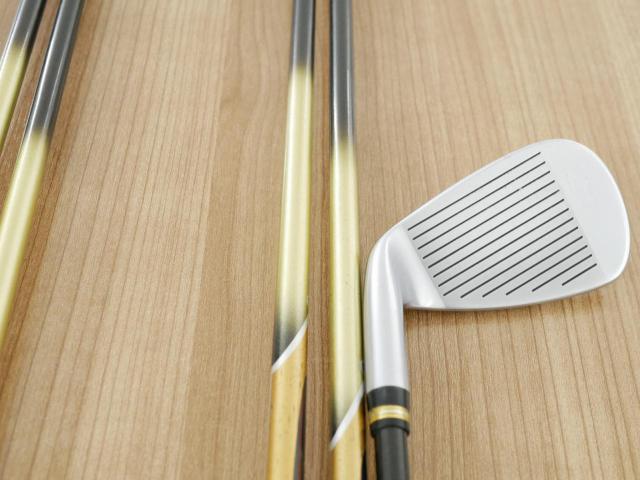 Iron set : Honma : ชุดเหล็ก Honma Beres IS-02 (หน้าเด้ง Forged) มีเหล็ก 7-11 (5 ชิ้น เทียบเท่า 6-Pw) ก้าน ARMRQ 6 (49) Flex R (2 ดาว)