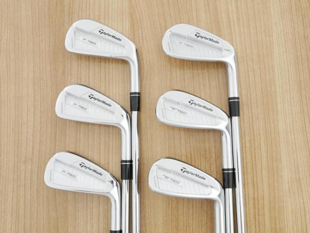 Iron set : Taylormade : ชุดเหล็ก Taylormade P760 Forged (ปี 2018 นุ่ม แน่น) มีเหล็ก 5-Pw (6 ชิ้น) ก้านเหล็ก NS Pro ZELOS 8 Flex S