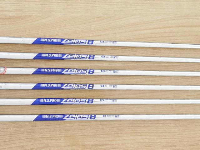 Iron set : Taylormade : ชุดเหล็ก Taylormade P760 Forged (ปี 2018 นุ่ม แน่น) มีเหล็ก 5-Pw (6 ชิ้น) ก้านเหล็ก NS Pro ZELOS 8 Flex S