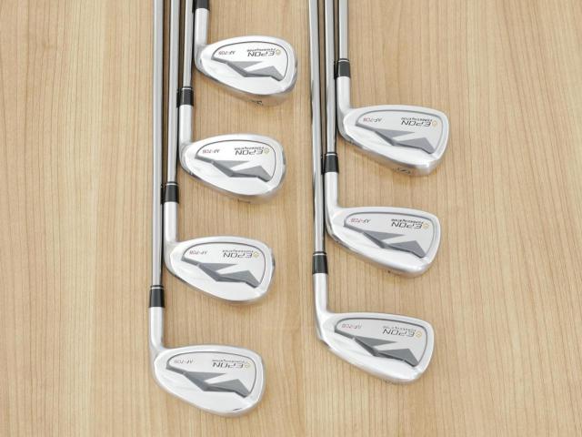Iron set : Epon : ชุดเหล็ก EPON AF-706 Forged (ออกปี 2021 ใบใหญ่ ตีง่าย ไกล) มีเหล็ก 6-Pw,Tw,Aw (7 ชิ้น) สุดยอดก้าน Fujikura Diamond Speeder 6 Flex S