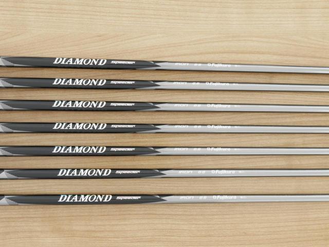 Iron set : Epon : ชุดเหล็ก EPON AF-706 Forged (ออกปี 2021 ใบใหญ่ ตีง่าย ไกล) มีเหล็ก 6-Pw,Tw,Aw (7 ชิ้น) สุดยอดก้าน Fujikura Diamond Speeder 6 Flex S