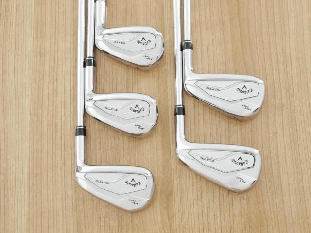 Iron set : Callaway : ชุดเหล็ก Callaway ELYTE Max Fast (ออกปี 2025 ตีง่ายมาก ไกล Japan Spec.) มีเหล็ก 6-Pw (5 ชิ้น) ก้านเหล็ก NS Pro ZELOS 7 Flex R