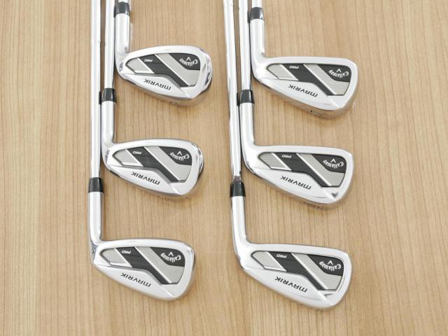 Iron set : Callaway : ชุดเหล็ก Callaway Mavrik Pro (ออกปี 2020) มีเหล็ก 5-Pw (6 ชิ้น) ก้านเหล็ก Dynamic Gold S200