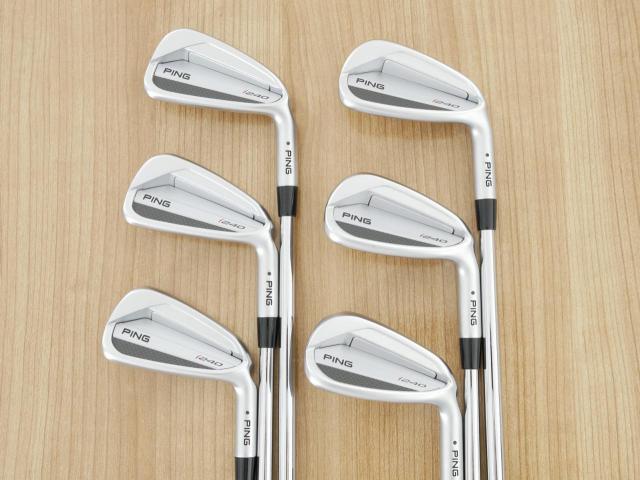 Iron set : Ping : ชุดเหล็ก Ping i240 (รุ่นล่าสุด ออกปี 2025) มีเหล็ก 5-Pw (6 ชิ้น) ก้านเหล็ก NS Pro Modus 120 Flex S